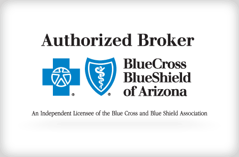 Authorized Broker. BlueCross, BlueSheild of Arizona.